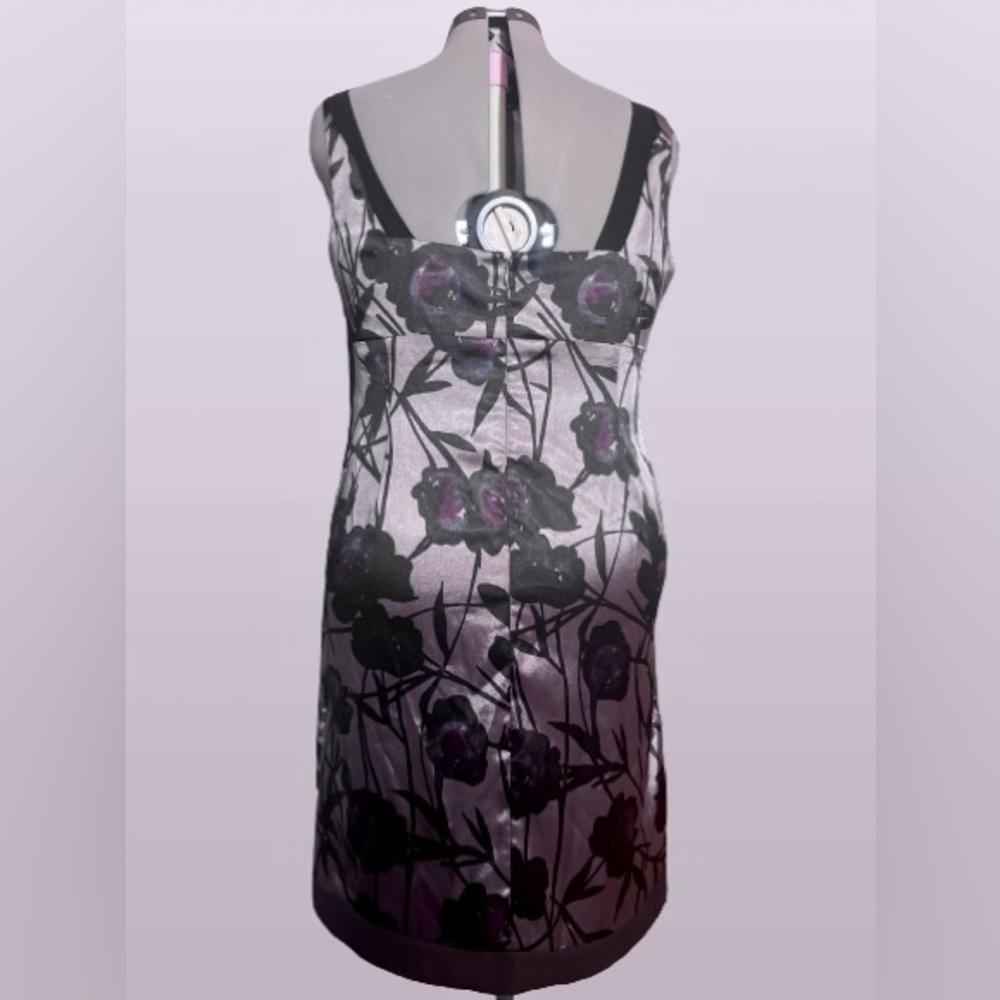 NWT, Jones wear, satin dress, sz 16 - Picture 3 of 4